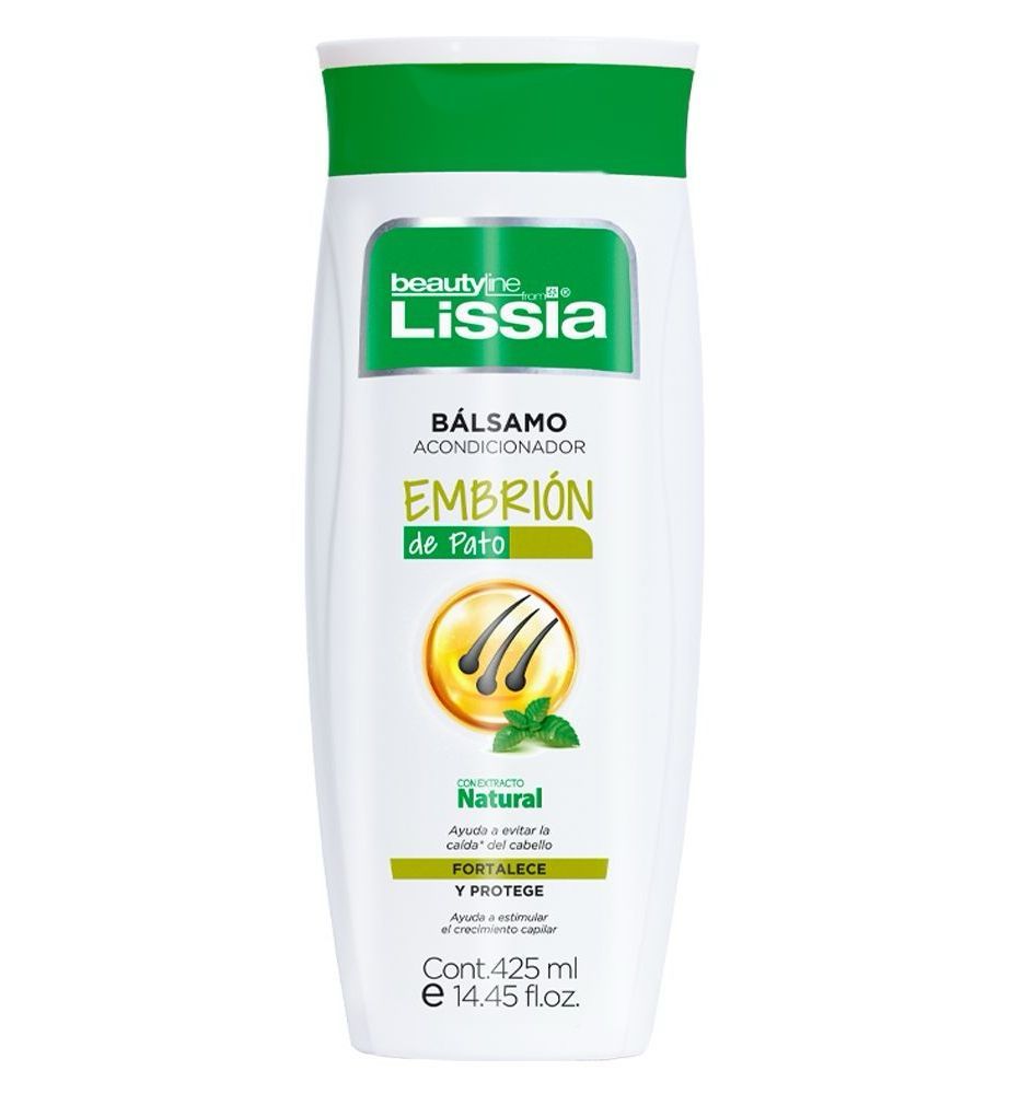 Bálsamo Acondicionador Embrión de Pato 425ml Lissia