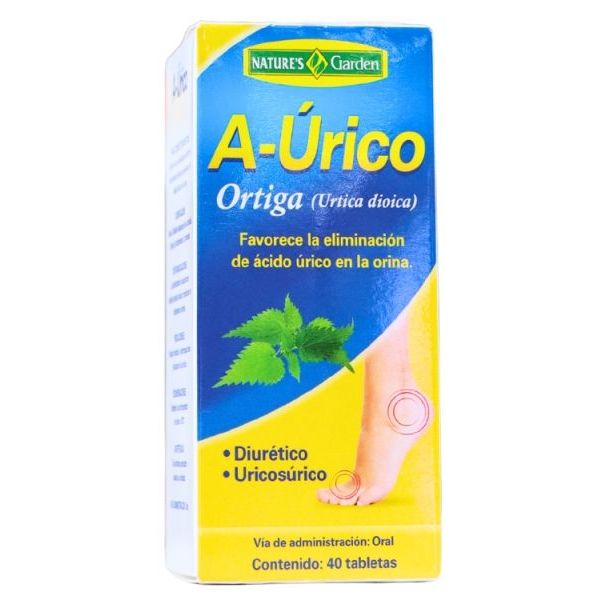 A-Urico x40 Tabletas Natures Garden