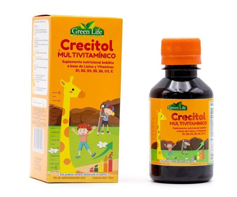 Crecitol 120ml jarabe Green Life