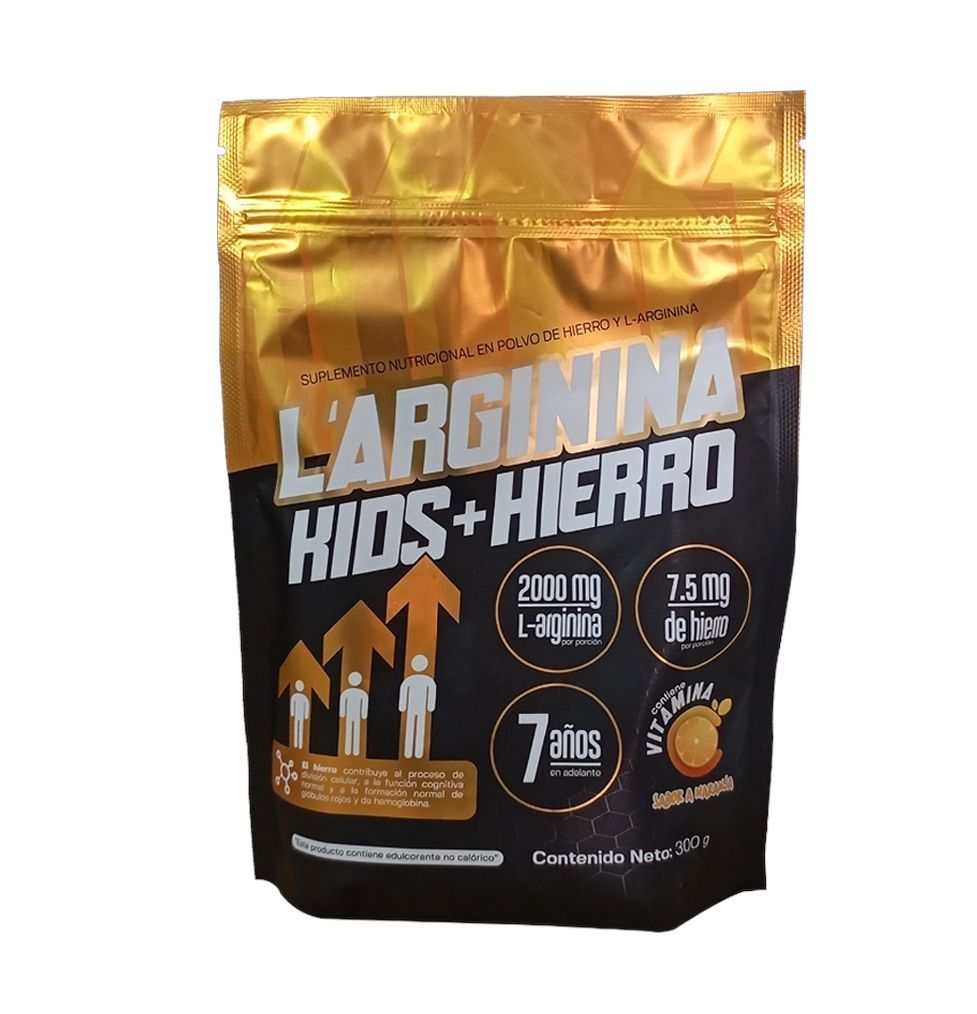 L' Arginina + Hierro 300gr polvo Quantum
