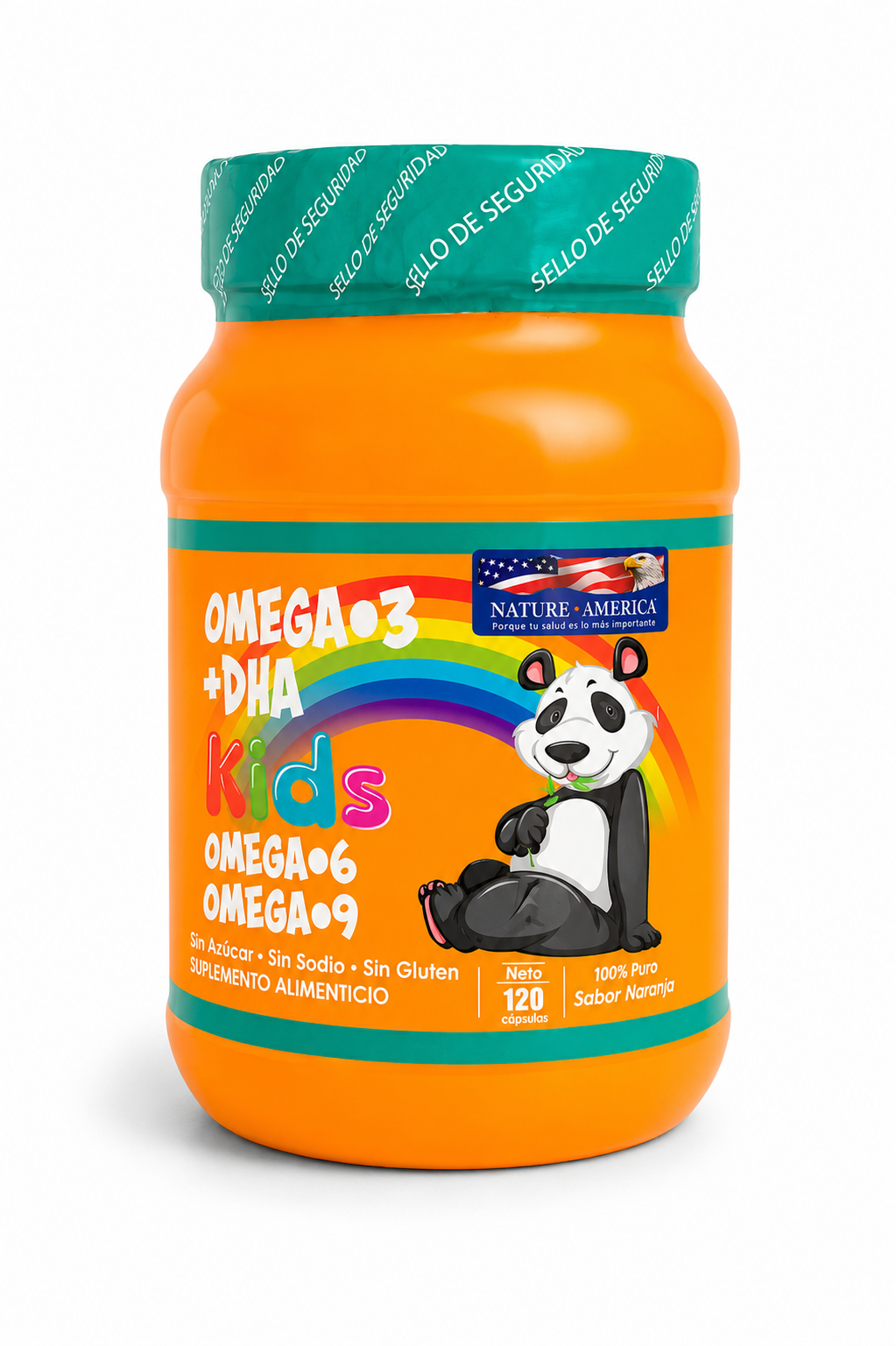 Omega 3,6,9 + Vitamina y Minerales de 120 Gomitas