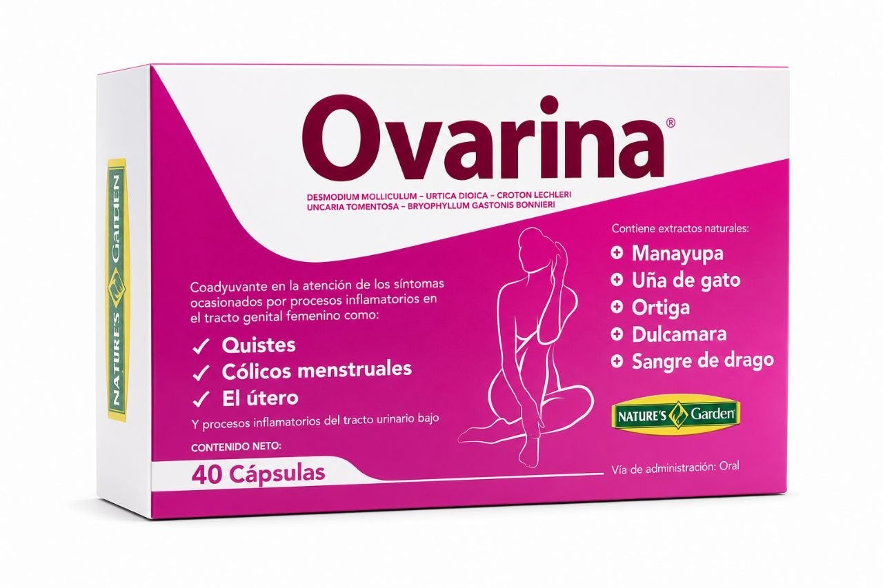 Ovarina x40 Cápsulas Natures Garden 
￼