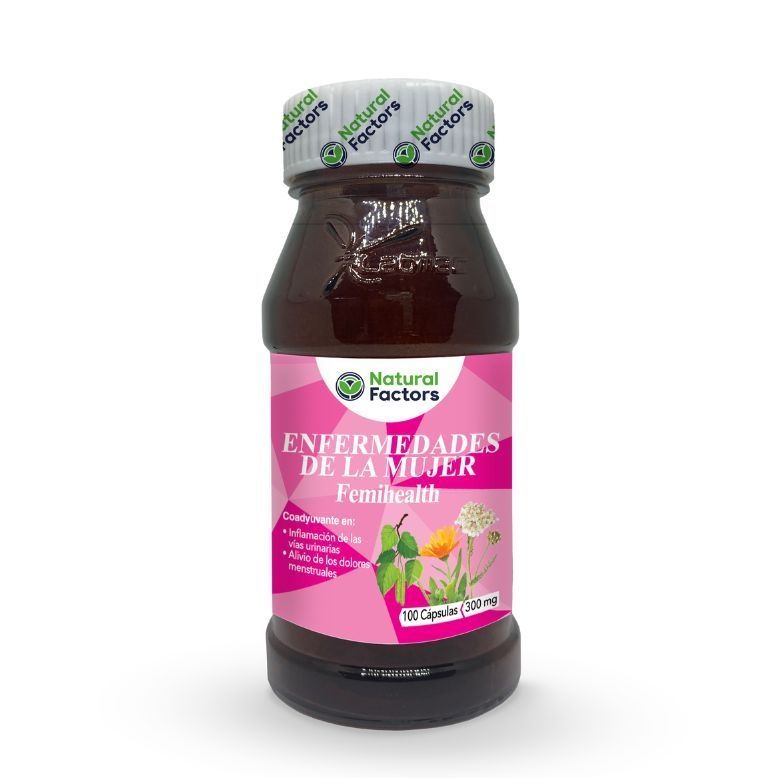 Enfermedades de la mujer x100 Cápsulas Natural Factor