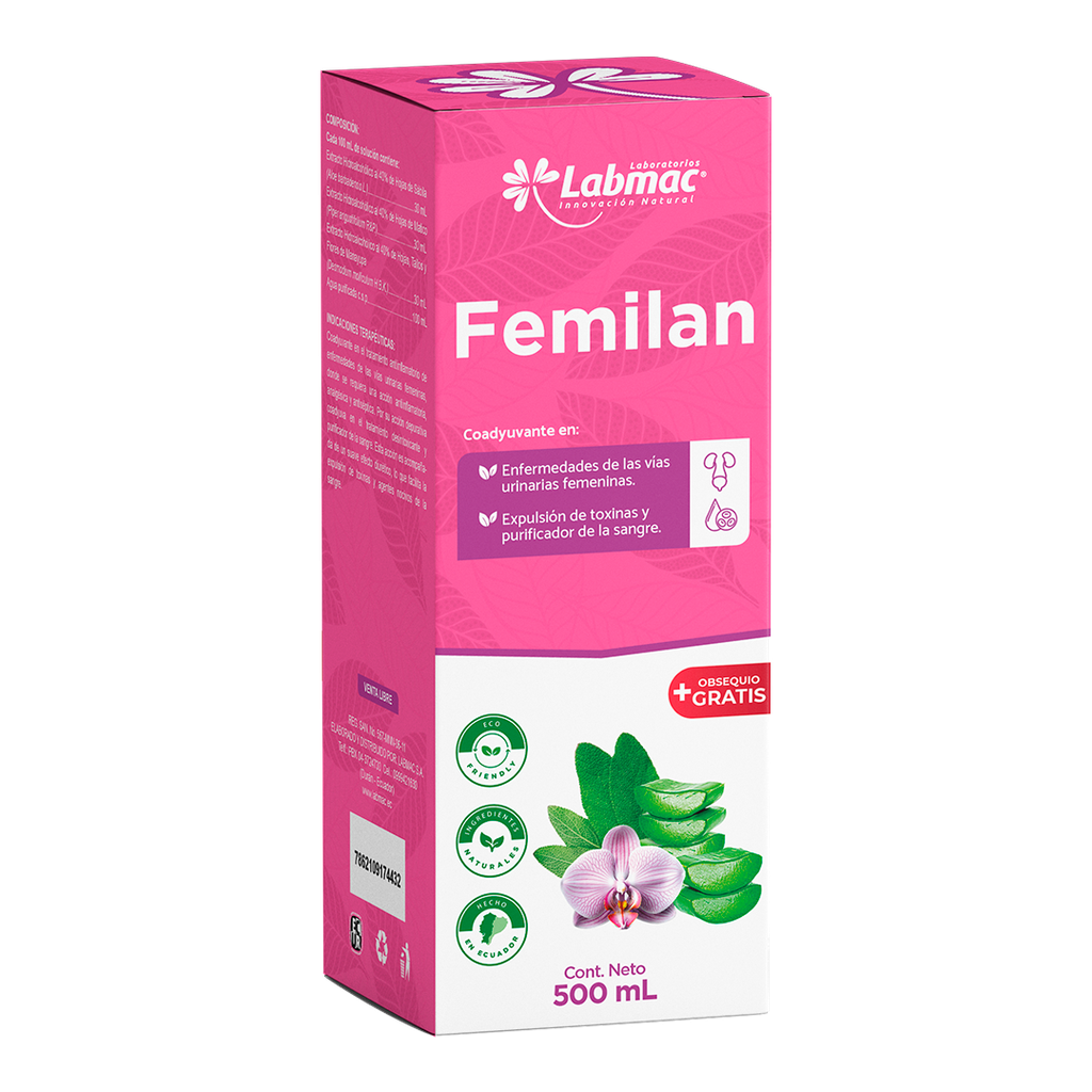 Femilan 500ml Jarabe Labmac