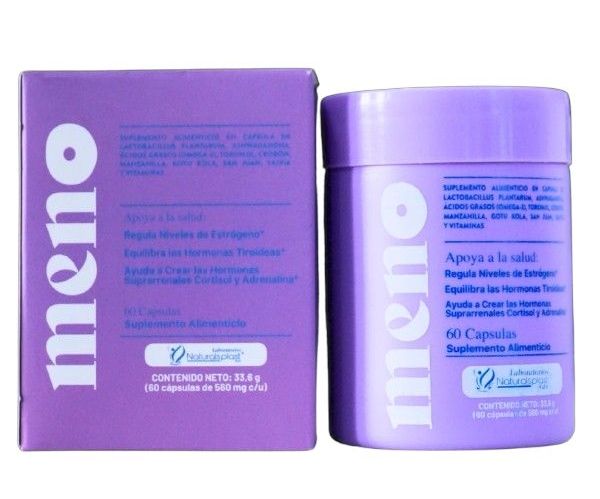 Meno de 60 Cápsulas Naturals Plast