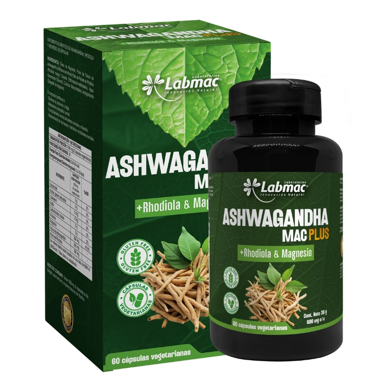 Ashwagandha Mac Plus x60 Cápsulas Labmac