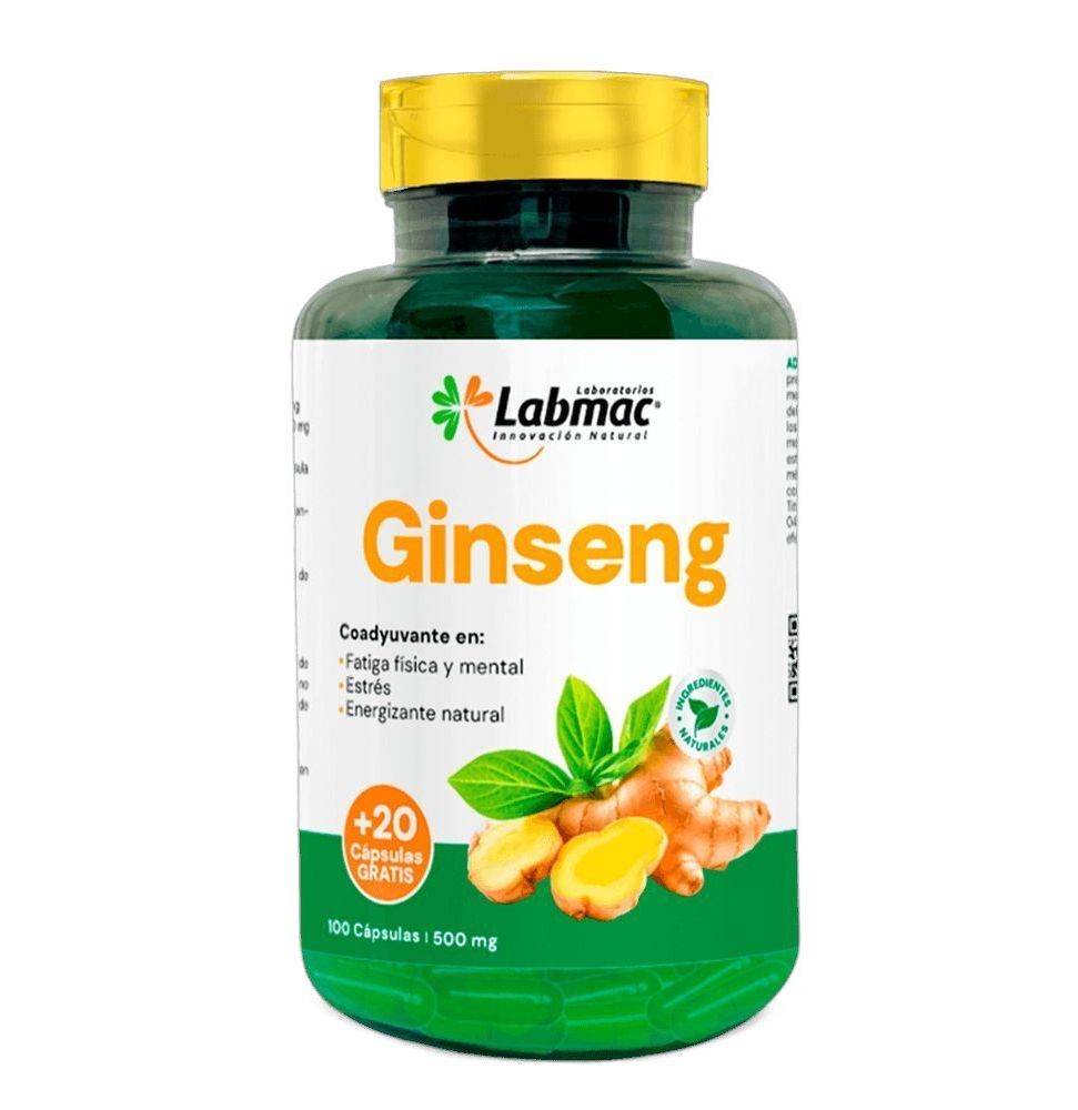 Ginseng x120 Cápsulas Labmac
