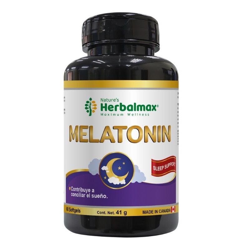 Melatonina x60 Cápsulas Herbalmax