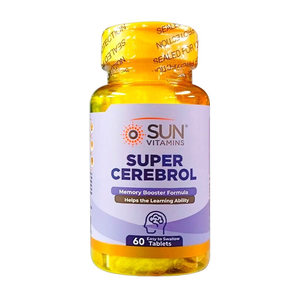 Super cerebrol x 60 tabletas Sun