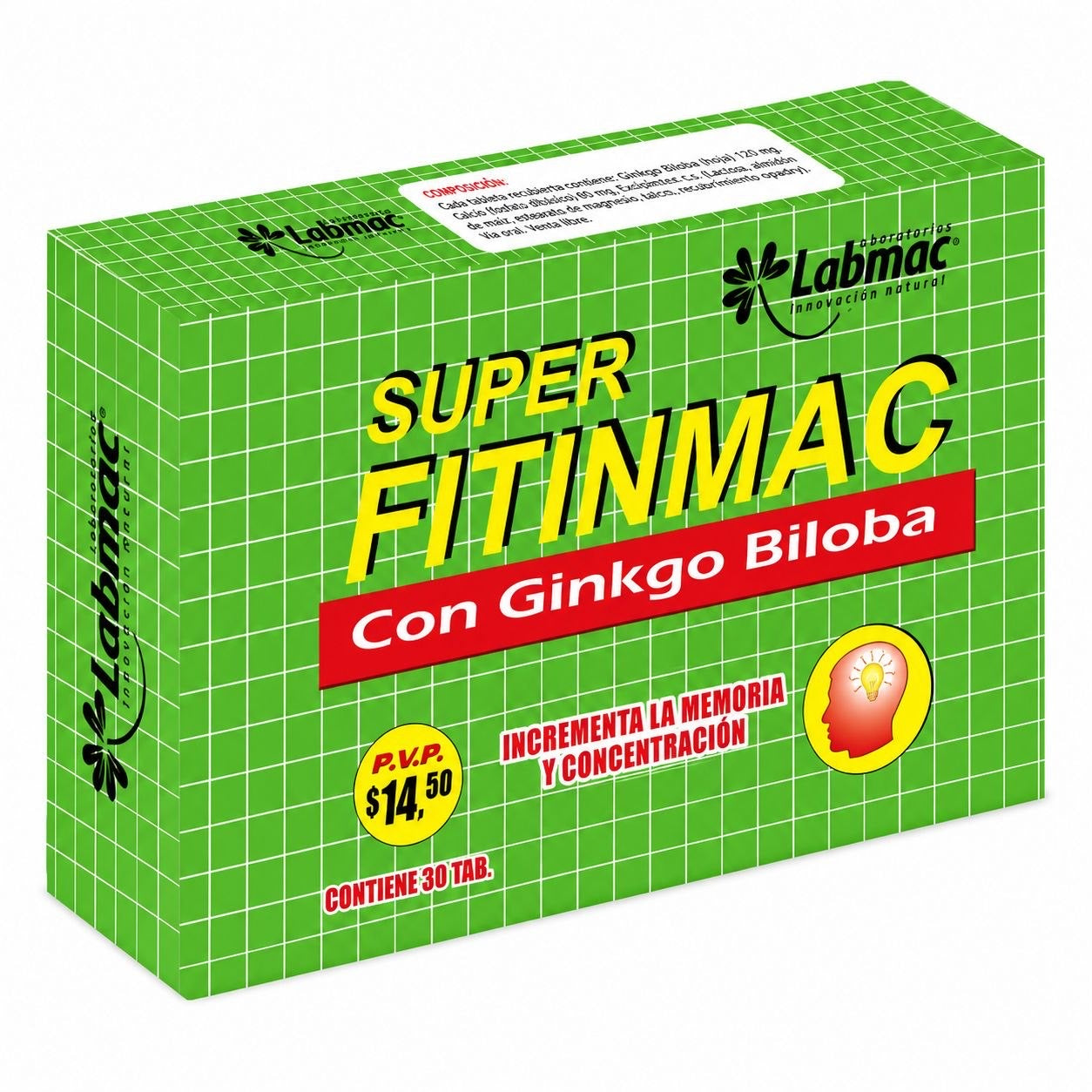 Super Fitinmac x30 Tabletas Labmac