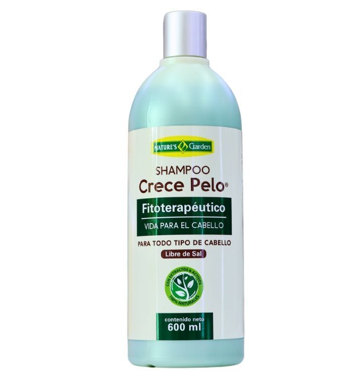 Shampo Crece Pelo 600ML Natures Garden