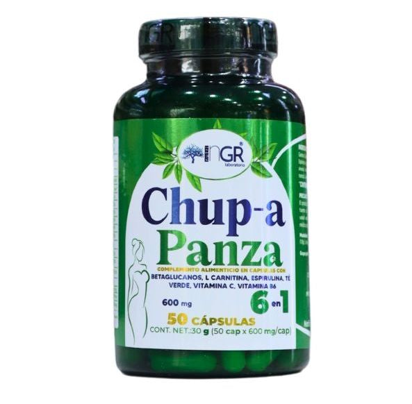 Chupa Panza 6 en 1 x50 Cápsulas NGR