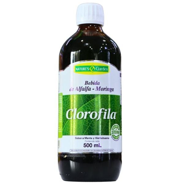 Clorofila 500ml Jarabe Natures Garden
