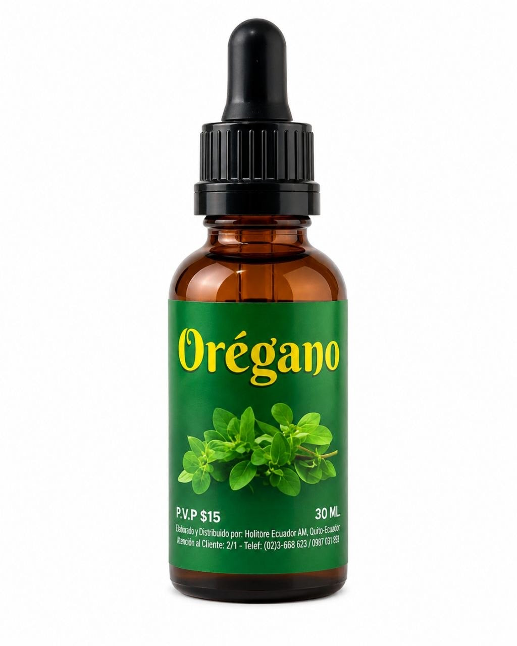 Óregano comestible en Gotas