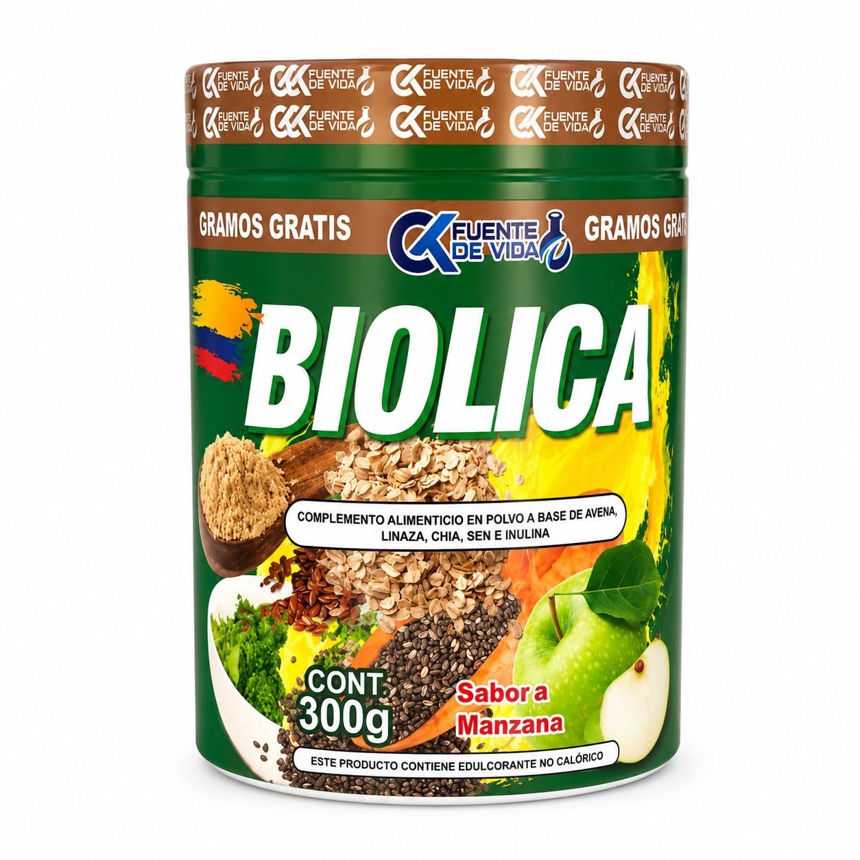 Biolica 300gr Polvo Fuente de Vida