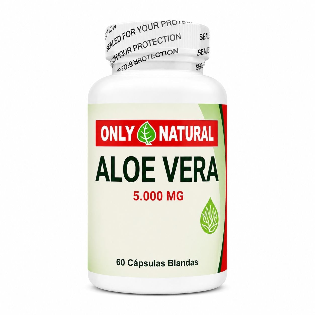 Aloe Vera x60 Cápsulas Only Natural