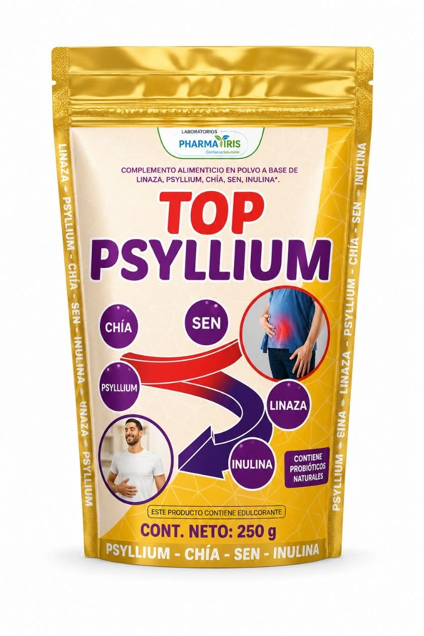 Top Psyllium Doypack 250gr Pharma Iris