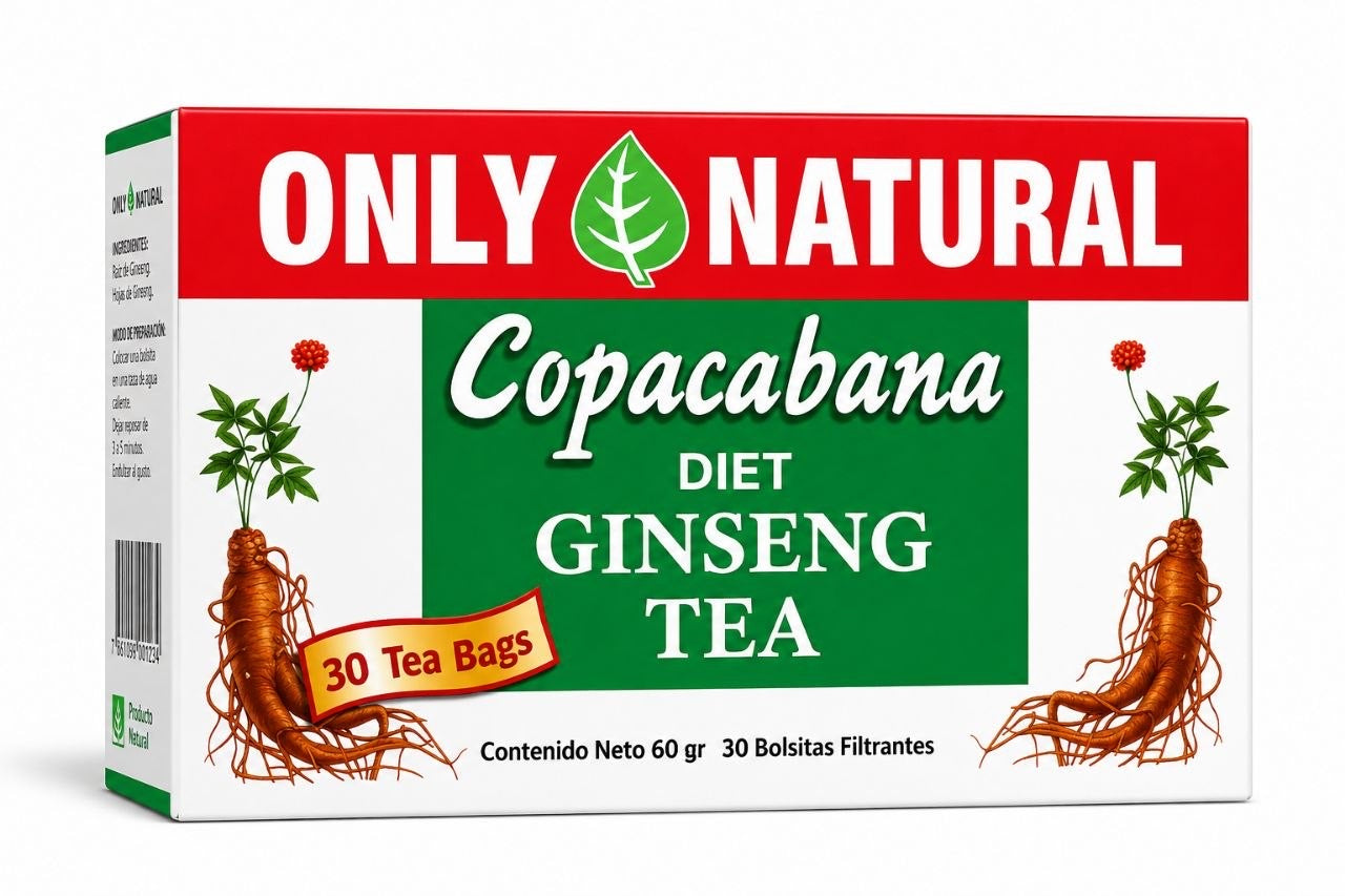 Te Copacabana x30 Bolsitas Flotantes Only Natural