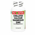 Calcio Magnesio Zinc x100 Tabletas Only Natural
