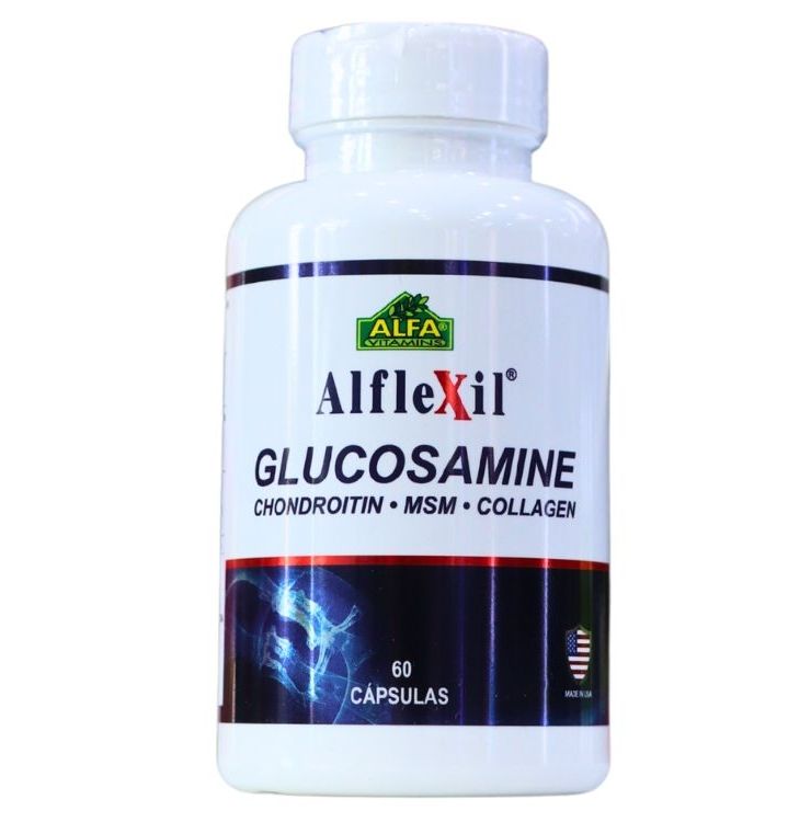 Alflexil Glucosamina x60 Cápsulas Alfa