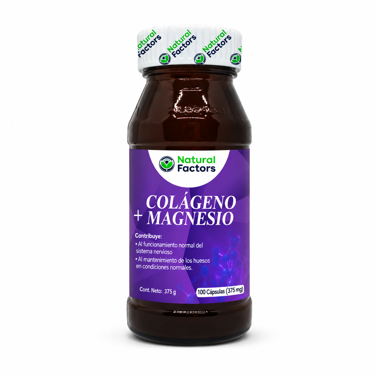 Colageno + Magnesio x100 Cápsulas Natural Factors