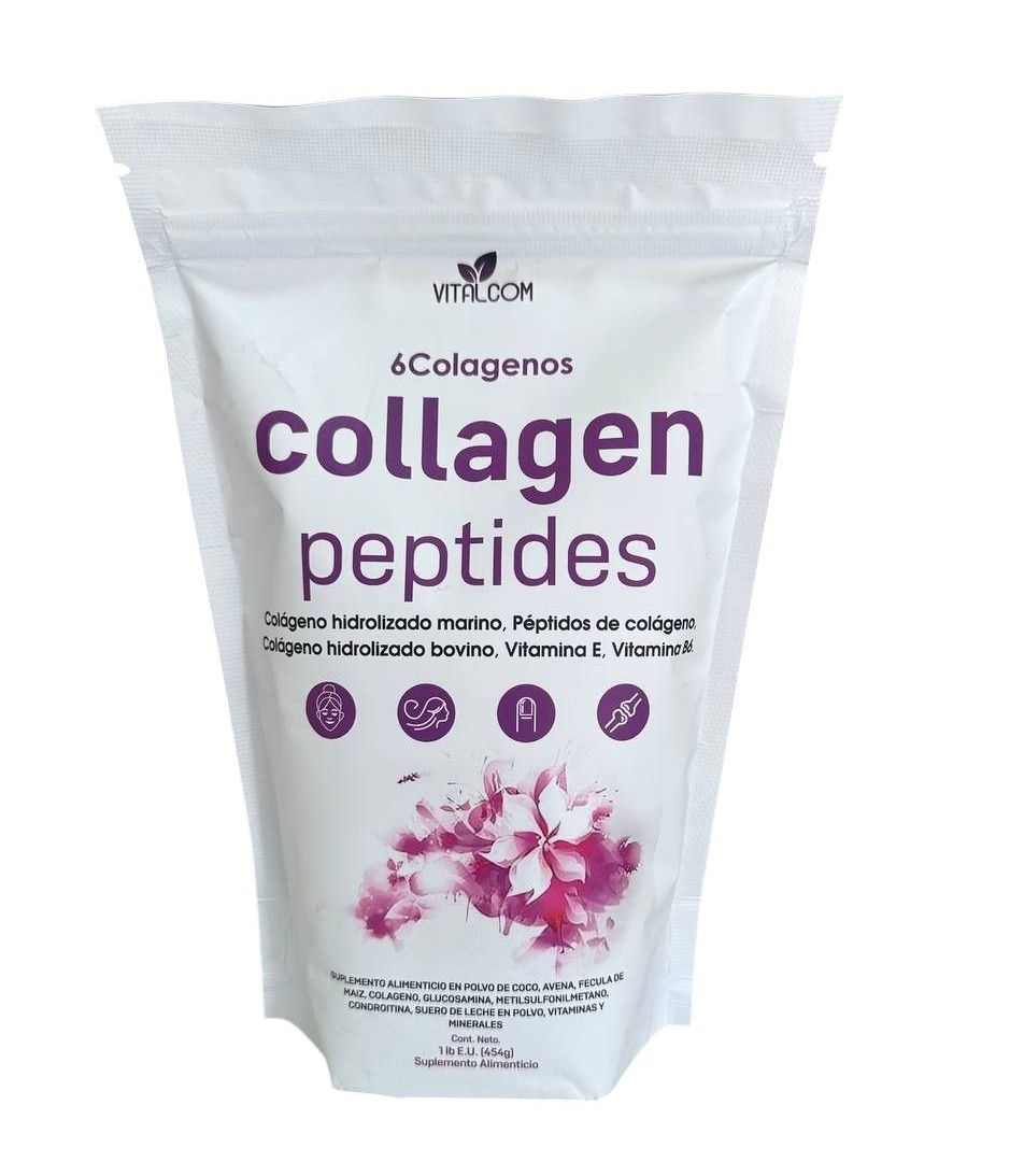 Collagen Peptides 1 libra Funda Vitalcom