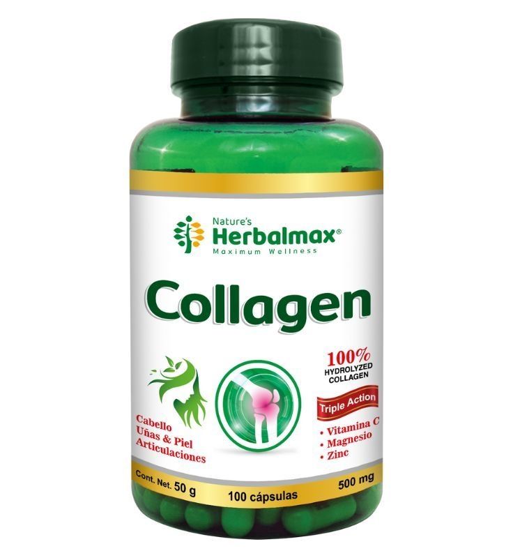 Collagen x100 Cápsulas Herbalmax