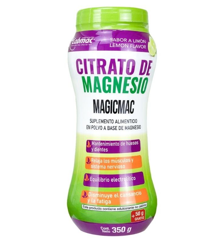 Magicmac Citrato de Magnesio Polvo 400gr Labmac