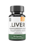 Liver de 70 Cápsulas Boldo, Cardio Mariano, Alcachofa, Acacia de la India, Sen, Vitamina C Natures Plants