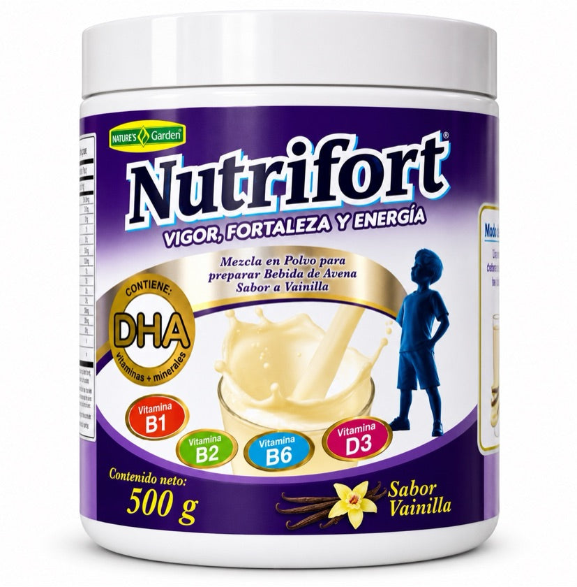 Nutrifort Vainilla 500gr Natures Garden